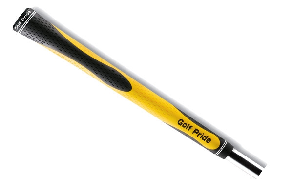 Golf Pride Dual Durometer 2 Black Yellow Golf
