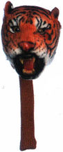 Golf Wood Headcover - Tiger Open Mouth