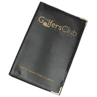 Golferand#39;s Club Leather Card Holder