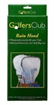 GolfersClub Deluxe Clear Rain Hood With Zipper GCRHOOD
