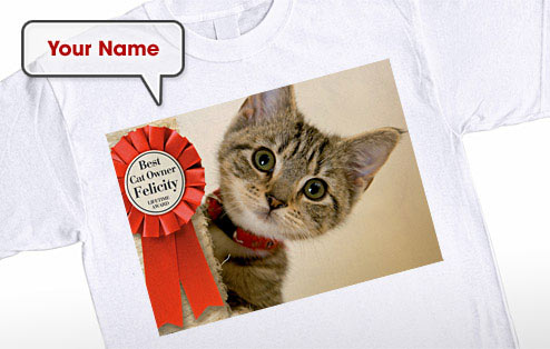 Best Cat Owner Rosette - T-Shirt