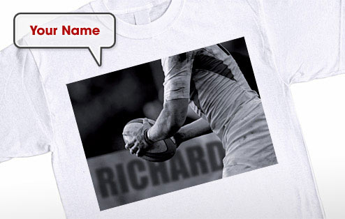 Classic Personalised Rugby T-Shirt