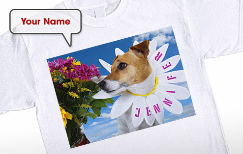 Flower Petals Dog T-Shirt