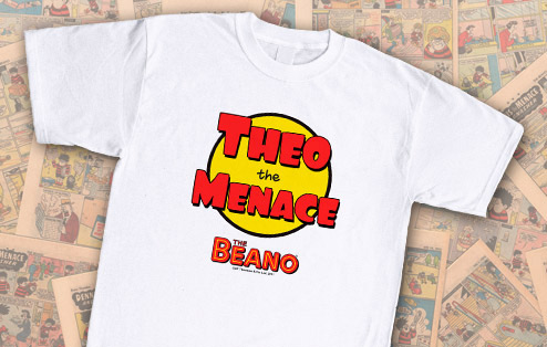 Personalised Beano Dennis the Menace T-shirt