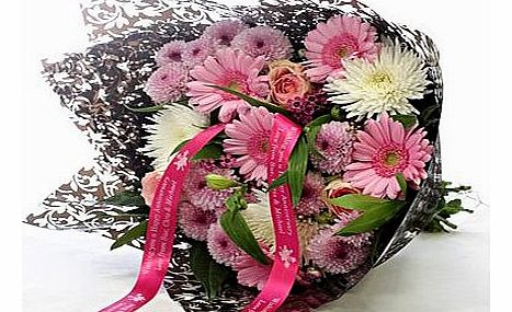 GoneDigging Personalised Perfectly Pink Bouquet