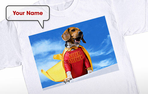 Super Dog - Personalised T-Shirt