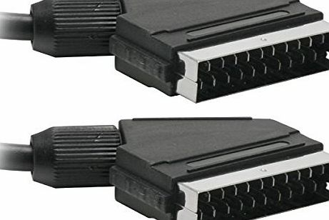 good cable 1m Scart to Scart Cable 21 Pins Audio Video Lead for TV, DVD, Blue Ray, Projectors, DVR, CCTV, SKY, Android, XBMC