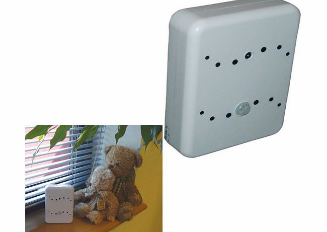 Good Ideas Motion Sensor Security Camera (932) Automatically photographs and records any movement in your home or garden.