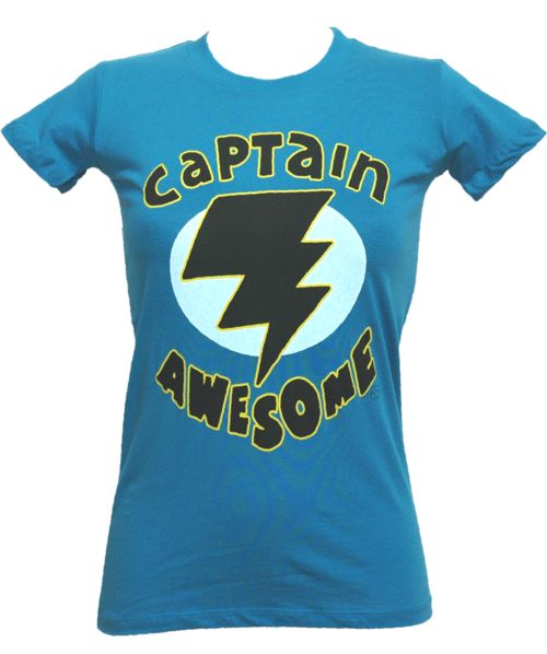 Ladies Captain Awesome T-Shirt from Goodie Two Sleeves