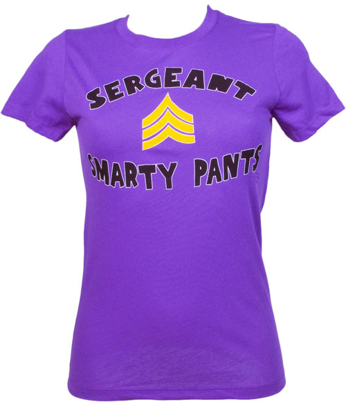 Ladies Sergeant Smarty Pants T-Shirt from Goodie