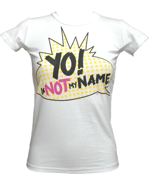 Ladies Yo T-Shirt from Goodie Two Sleeves