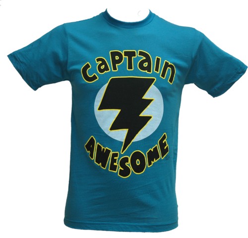 Men` Captain Awesome T-Shirt from Goodie Two Sleeves