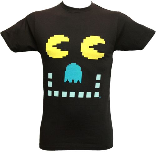 Men` Digital Smile Pacman T-Shirt from Goodie Two Sleeves