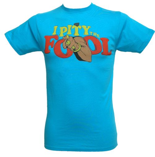 Men` I Pity The Fool Mr T T-Shirt from Goodie Two Sleeves