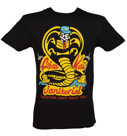 Mens Cobra Kai Janitorial T-Shirt from