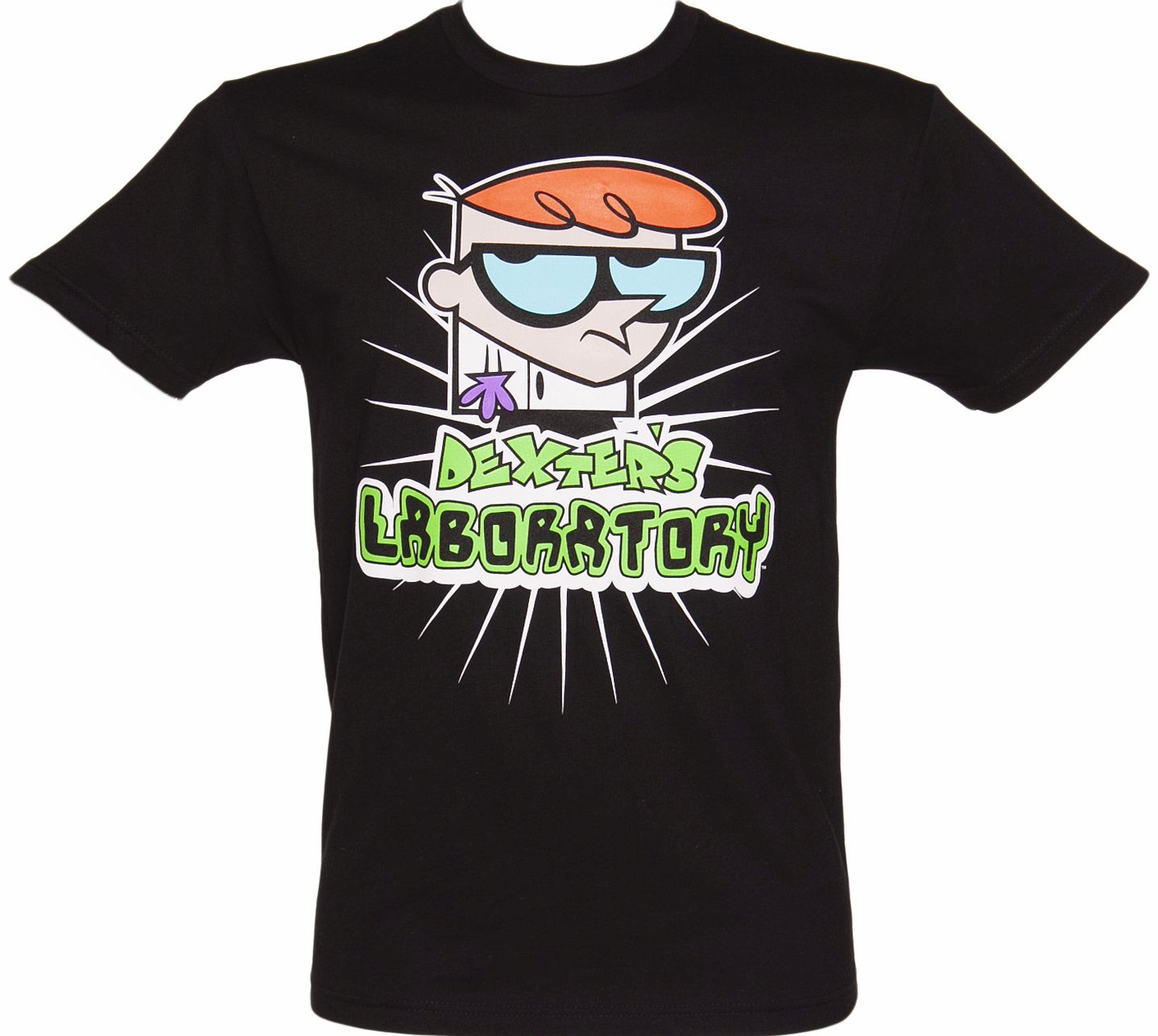 Mens Dexters Laboratory Logo T-Shirt