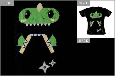 (Ninja Dino) Girls T-Shirt