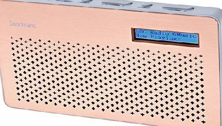 Goodmans Portable Digital amp; FM Radio in Copper