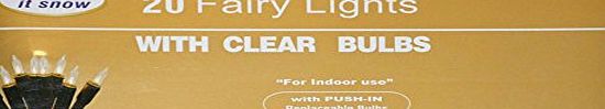 GoodsOnline24/7 20 LED Warm White Battery Operated Fairy Lights