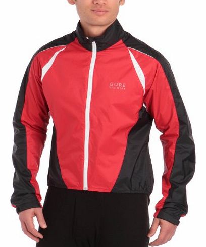 Mens Contest 2.0 AS Windstopper Active Shell Jacket - Red/Black, Large