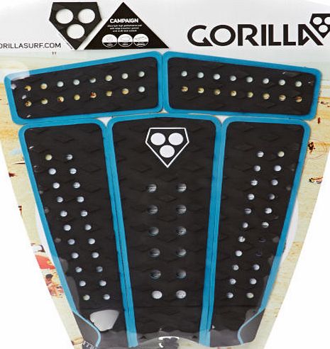 Gorilla Campaign Grip Pad - Black/Blue