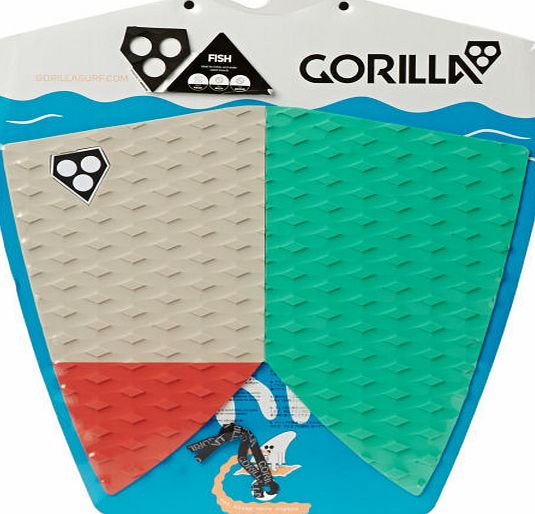 Gorilla Fish Grip Pad - Multi Coloured