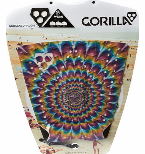 Gorilla Wilko Psych Out Grip Pad - Multicoloured