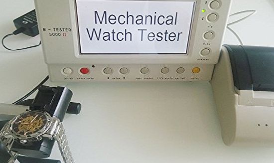 gotoolwork  BRAND NEW Watch Tester MTG Timing Multifunction Color Screen Coaxial Timegrapher NO.5000   Thermal Printer
