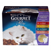 Perle Adult Cat Food Pouches 48 X 85G