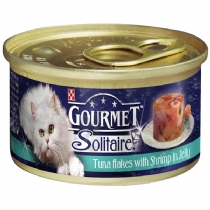Solitaire Cat Food Cans 12 X 85G Premium