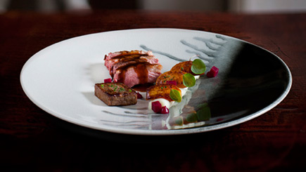 Gourmet Tasting Menu for Two at Stoke Place,