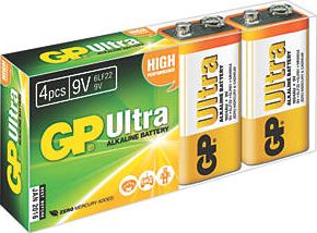 GP Batteries, 1228[^]5102G 9V Batteries 4 Pack 5102G