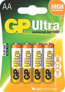 GP Batteries, 1228[^]7185G AA Batteries 4 Pack 7185G