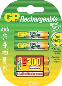 GP Batteries, 1228[^]7369G Smart Energy Rechargeable Batteries