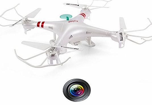 GPTOYS F2C Aviax Remote Control Quadcopter Drone Helicopter with Transmitter amp; Gyro System amp; HD Camera amp; LED Lights amp; 4G SD Card amp; SD Card Reader