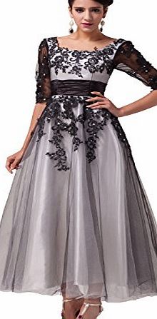 Grace Karin Bride Dresses Sleeve Lace Tulle Wedding Party Gown UK Size 16