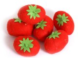 Gracias UK Set of 2 Tomatoes Soft Felt Play Food Pretend Toy