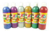 Grafix (Grafix) Glitter Glue 400ml (assorted colours)