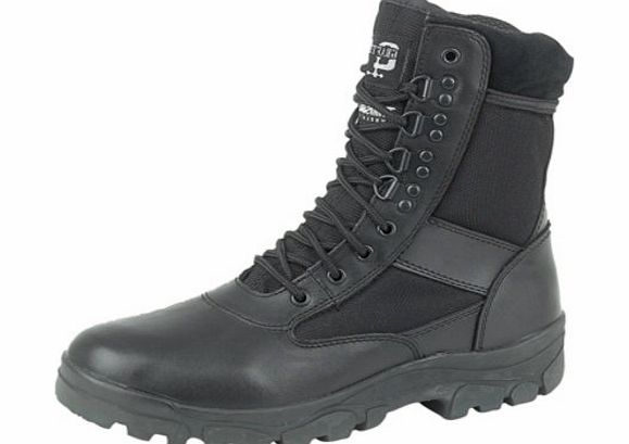 Grafters Mens G-Force Hi-Leg Combat Boots With Steel Shank Sole Protection
