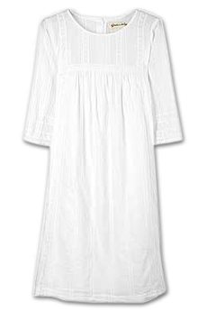 Cotton A-line dress