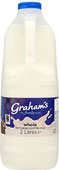 Grahams (Dairy) Grahams Fresh Whole Milk (2L) Cheapest in