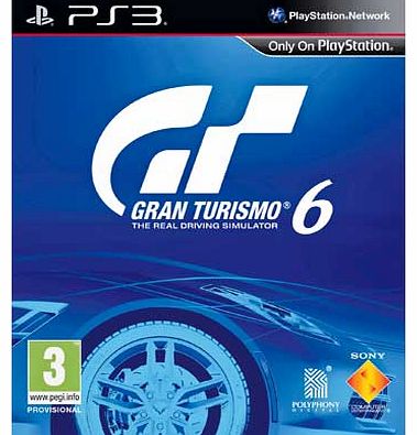Gran Turismo 6 - PS3 Game