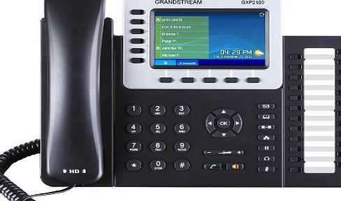 Grandstream GXP 2160 2 Piece Phone ( Bluetooth,Hands Free Functionality, IP Phone )