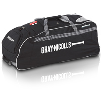 gray Nicolls Xiphos Cricket Bag - Black/Silver.