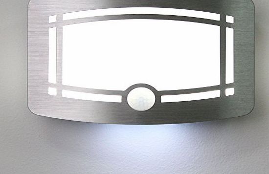 GRDE LED Aluminum Wall Lights Wireless Stick Anywhere Battery Powered Motion Sensor Lights Wall Sconce Spot Light Bathroom Light Hallway Night Light Indoor led Lights