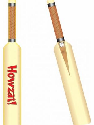 Great British Street Party Great Britain Howzat Inflatable Foil Cricket Bat