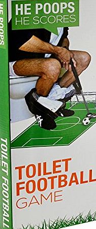 Great Gifts Toilet Football Set - Potty Putting Novelty Toy - Boy, Boys, Child, Kids Popular, Best, Top Selling Xmas, Christmas or Birthday Gift, Present Ideas Toys, Games