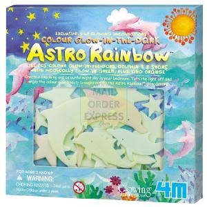 4M Astro Rainbow Glow Dolphins Star