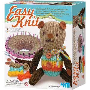 Great Gizmos 4M Girl Craft Easy Knit Bear