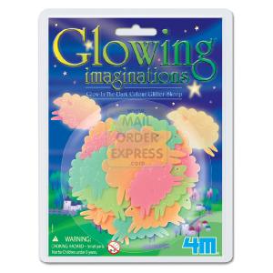 Great Gizmos 4M Glow Colour Glitter Sheep